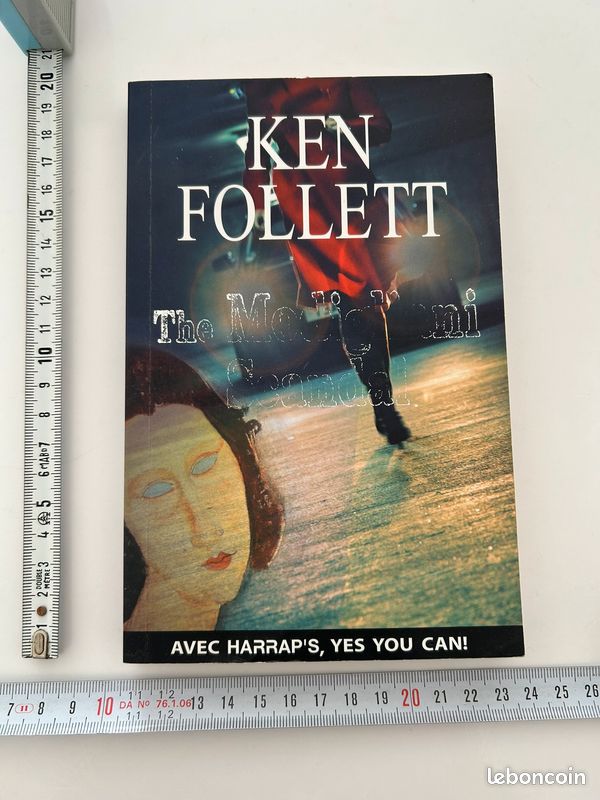 Livre en anglais Ken Follet The Modigliani scandal (image 1)