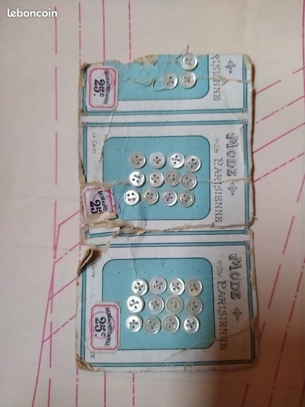 Plaques boutons nacrés (image 5)