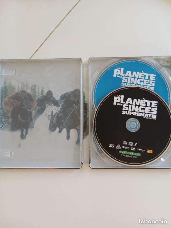 La planète des singes suprématie steelbook (image 3)