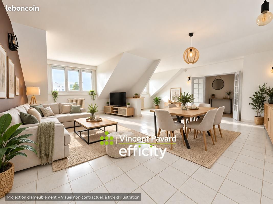 Appartement 4 pièces 104 m² · à Saint-Pierre-des-Corps · 104 m² · 166 400 €