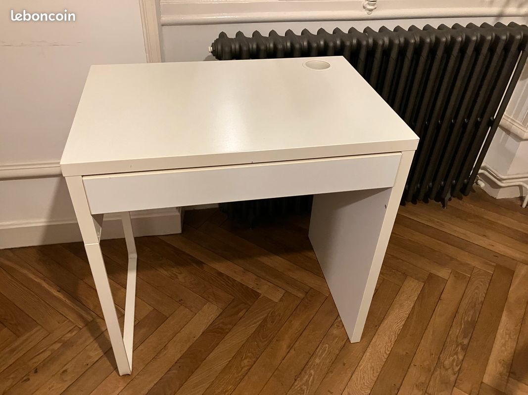 Bureau IKEA MICKE Blanc - 73x50x75 Cm - Neuf En Emballage D'origine