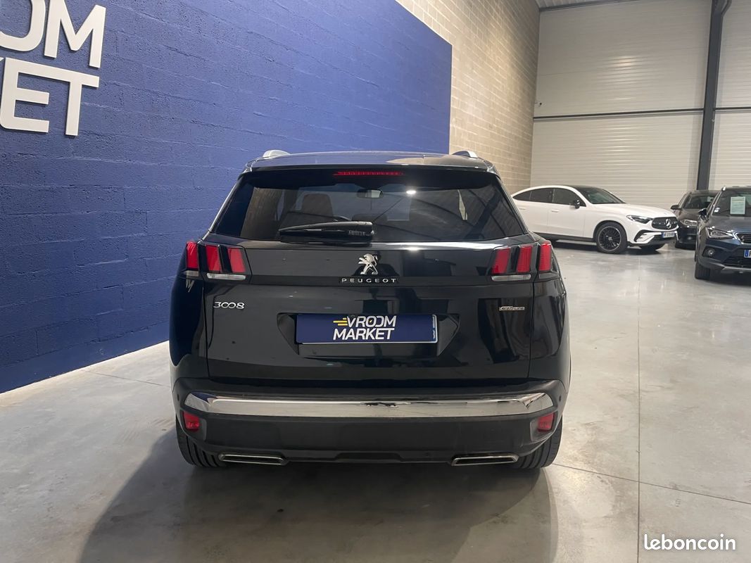 PEUGEOT 3008 1.5 D 130ch GT Line - 2020 - 67 900 km - Faible kilométrage - Suivi entretien (image 4)