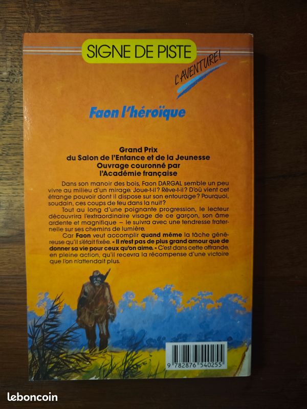 Faon l'héroïque, Signe de Piste illustrations de Pierre Joubert (image 5)