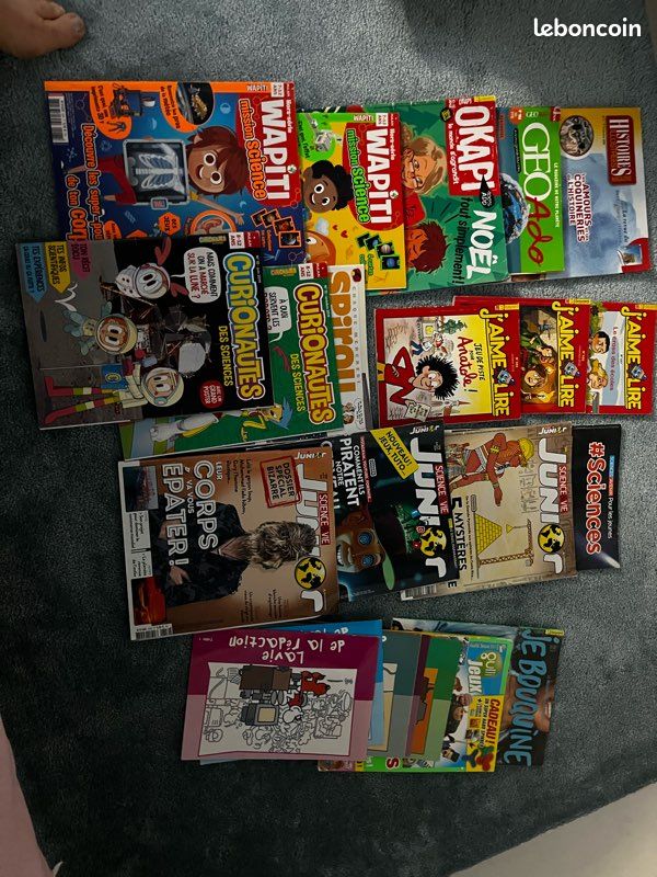 Lot 12 magazines Junior (image 1)