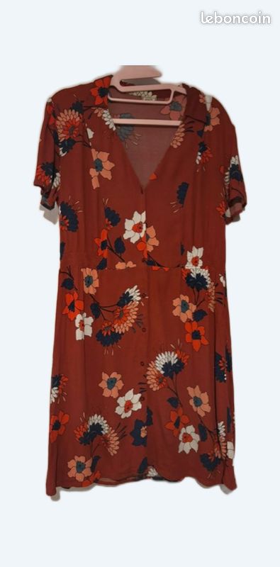 🌺 Robe fleurie Pimkie taille 38 – style bohème chic Vêtements