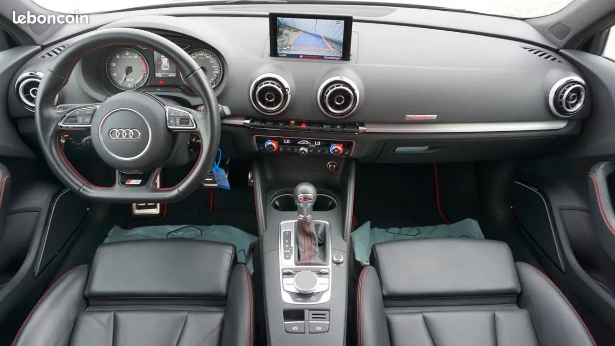 Audi S3 SPORTBACK 2.0 TFSI QUATTRO 300 CH BVA - B&O CAMÉRA D'AIDE AU STATIONNEMENT SELLERIE CUIR ... (image 10)