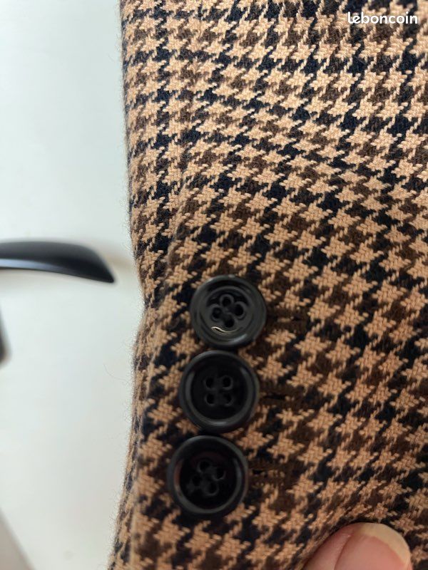 Veste de tailleur à carreaux - Carreaux multicolores