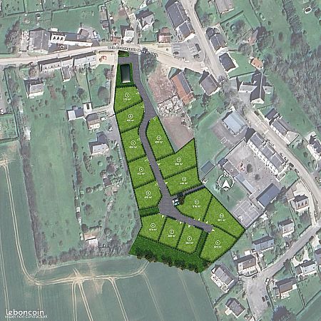 Terrain 368 m² Plogonnec · 62 900 €
