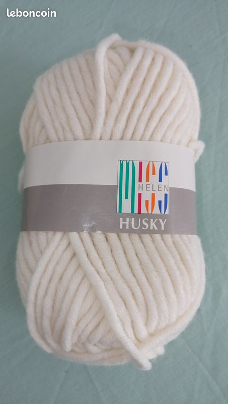 Lot De 13 Pelotes De Laine Mérinos Et Acrylique - Blanc/crème, Pour Tricot Ou Crochet
