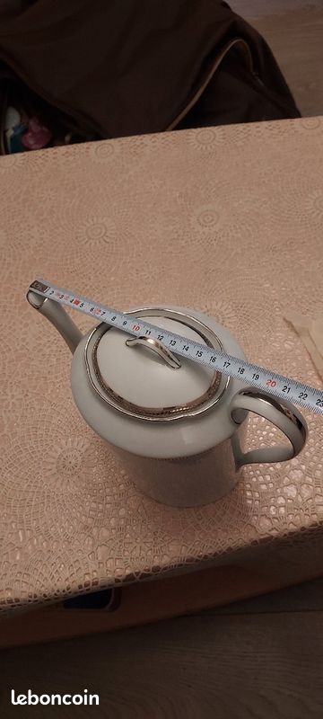 Verseuse thé/café porcelaine. Vintage (image 6)