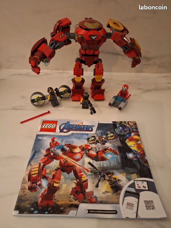 Lego Iron Man Hulkbuster Vs Lego Avengers 76164 Lego Marvel 76164