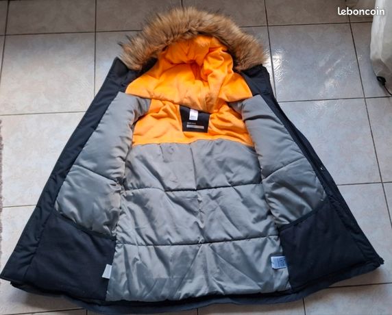 Anorak Quechua Marron Pour Garçon 12 Ans - Style Doudoune, Comme Neuf - Occasion Très Bon état - Idéal Hiver