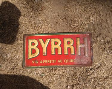 Plaque Métal Décorative Byrrh - Thème Moto BMW - Firestorm - Neuf France