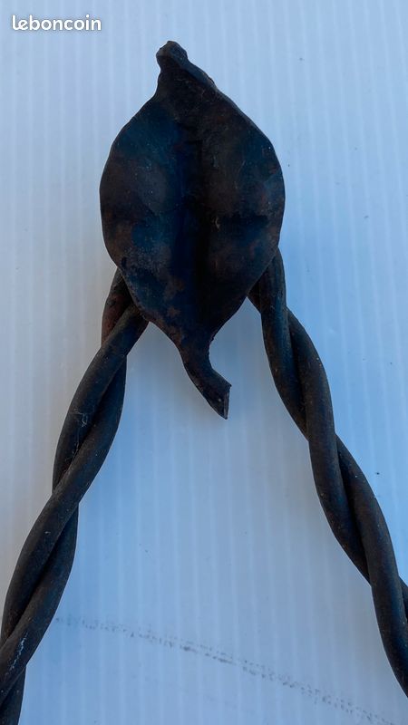 Ancien miroir art deco fer forge (image 6)