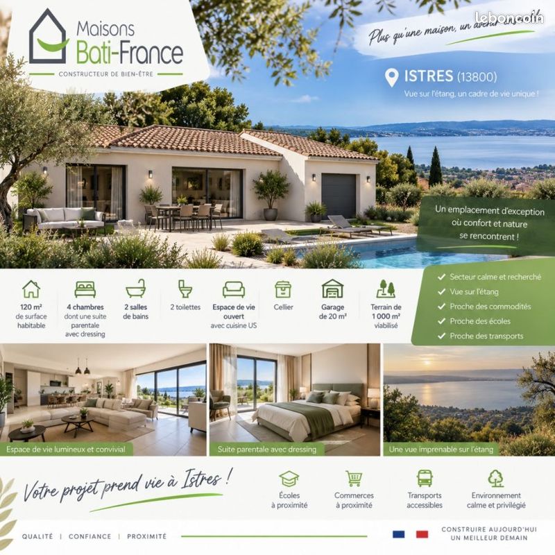 Maison 5 pièces 120 m² · à Istres · 120 m² · 456 000 €