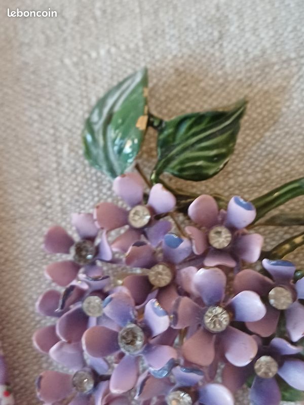 10 Fleurs Dans Saumon Givré, 18 Mm De Diamètre Vintage Parts, Bijoux DIY