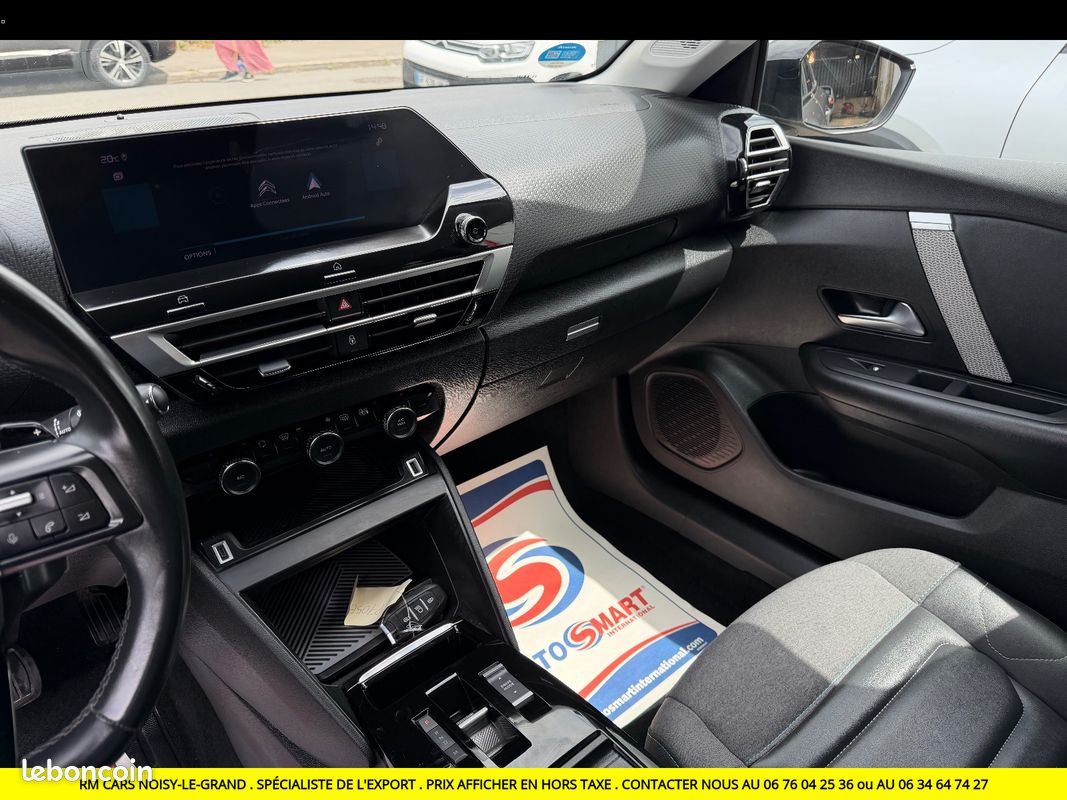 CITROEN C4 BlueHDi 130 SS EAT8 Shine Pack EXPORT TUNISIE MAROC PRIX EN HT (image 12)