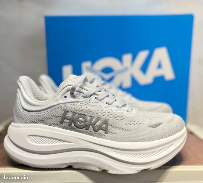Gris HOKA Bondi 9 (image 2)