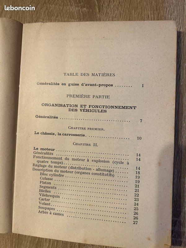 Livre ancien manuel pratique de réparation, dépannage et entretien de la voiture (image 4)