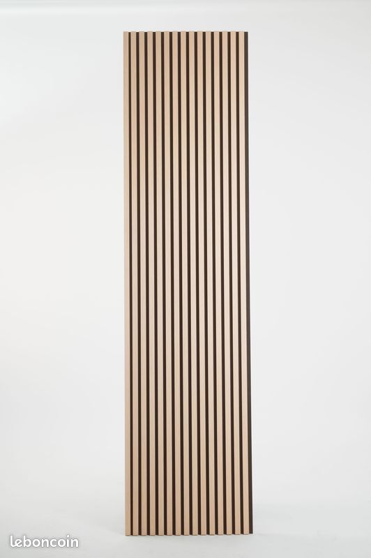 ✅ Claustra bois - Panneau acoustique bois - Tasseau bois - Plaque PVC - Panneau PVC ✅ (image 1)