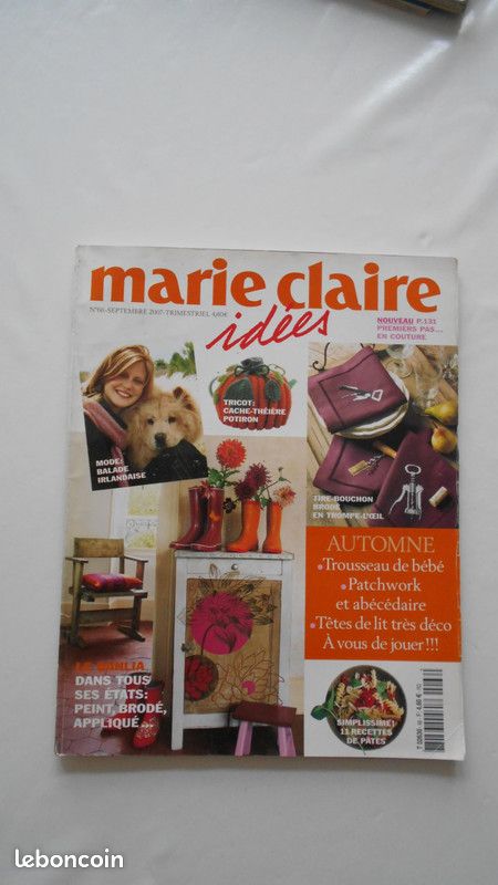 Lot de 5 revues Marie Claire Idées (image 2)