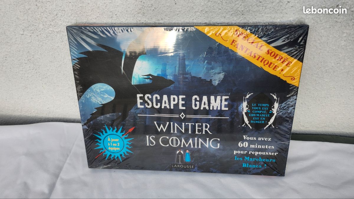Escape Game - Winter Is Coming - Gioco Da Tavolo In Scatola Per 1-2 Squadre, Con Enigmi E Strategia