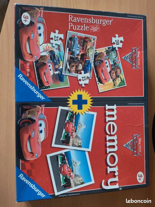 Puzzles memory cars (image 1)