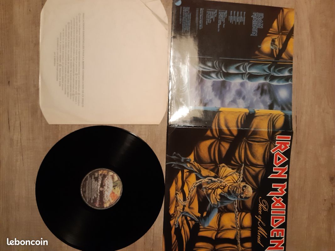 VENDU Vinyle 33t. IRON MAIDEN Piece of mind - 1983 - FRANCE - 2C 070-07724 - (image 5)