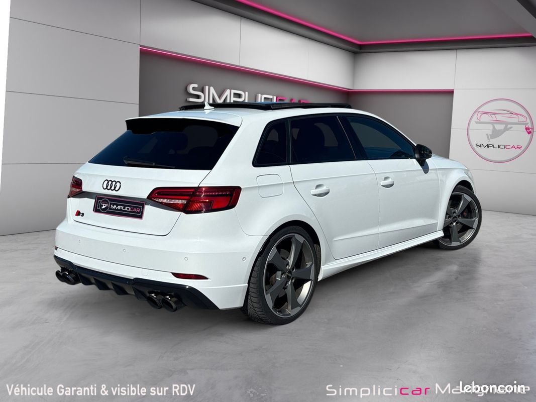 AUDI S3 8v2 2.0 TFSI 310 ETAT CONCOURS - LIGNE REMUS - VIRTUAL COCKPIT - TOIT OUVRANT - BANG OLUFSEN - JANTE (image 3)