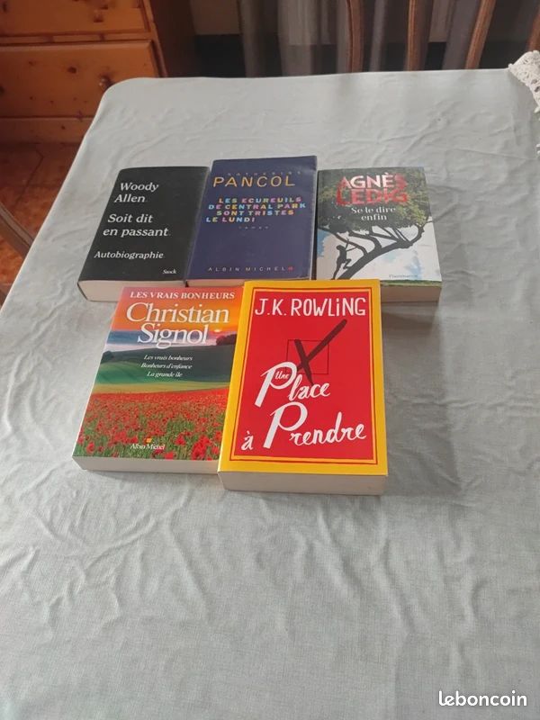 Livres lot de 5 (image 1)