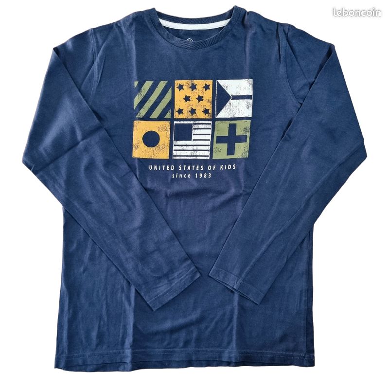 T-shirt manches longues US Kids Z 14 ans (image 1)