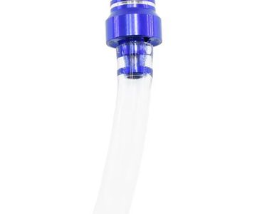 Bouchon Réservoir Essence Aluminium + Tuyau Reniflard – Bleu – Pour Pit Bike, Dirt Bike 50cc 110cc 125cc
