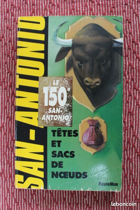 San Antonio n° 150 - Tête et sac de noeuds (image 1)