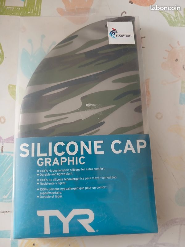 TYR Bonnet De Bain En Silicone Hypoallergénique – Unisexe