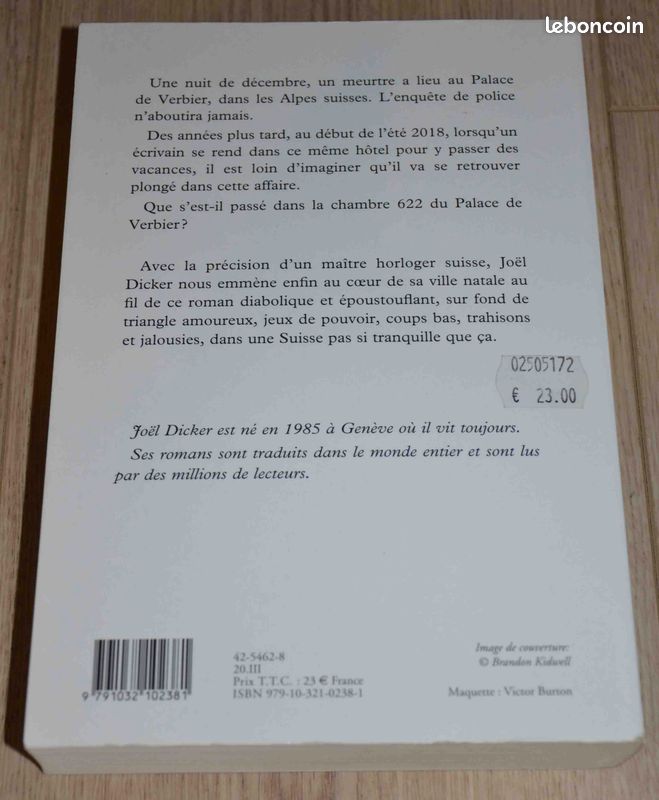 L'énigme de la chambre 622 - Joël Dicker (image 2)