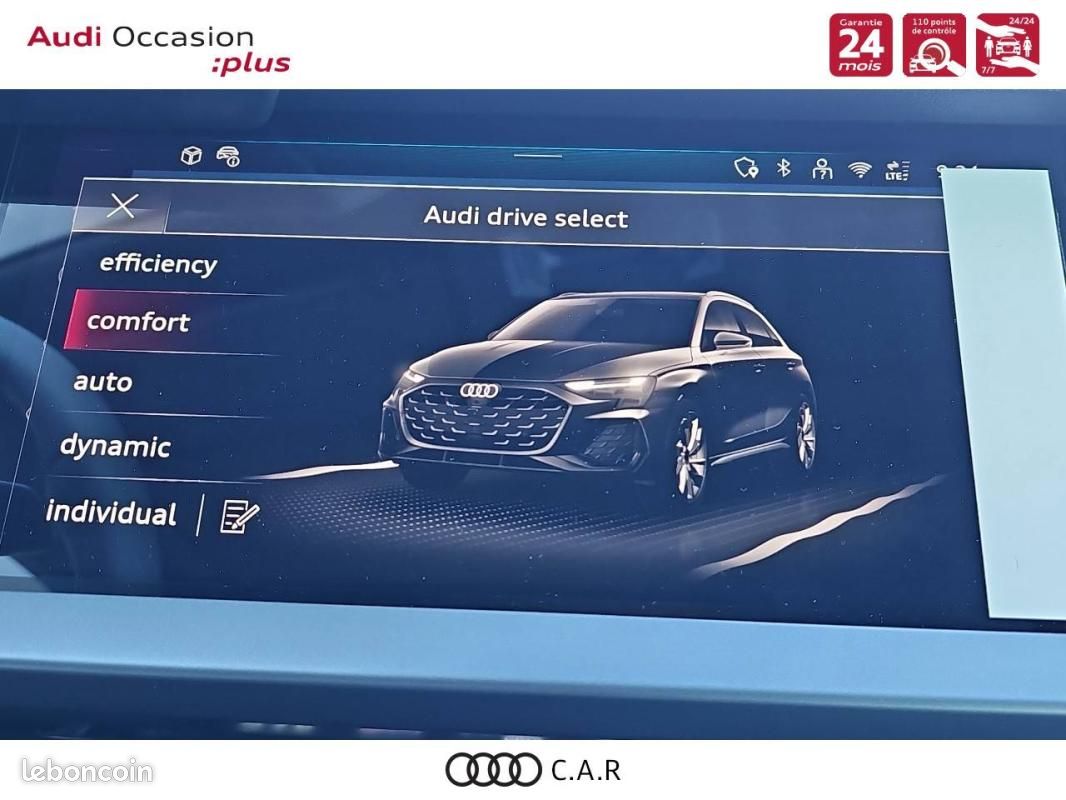 Audi A3 PI Sportback 40 TFSI E 204 CH S tronic 6 FINITION BUSINESS EXECUTIVE (image 7)