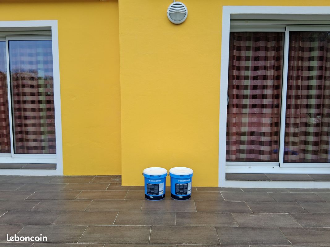 Peinture acrylique Seigneurie-Gauthier pour façades extérieures - Garnytex 15 L x 2 (image 4)