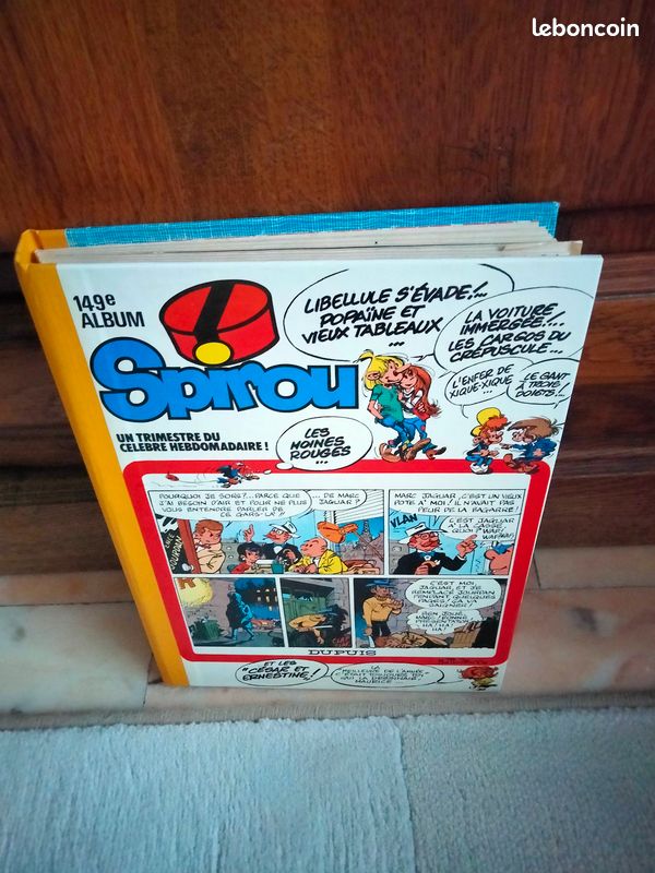 Reliure Album Spirou n° 149 de 1978 bte 33 2e ex (image 3)