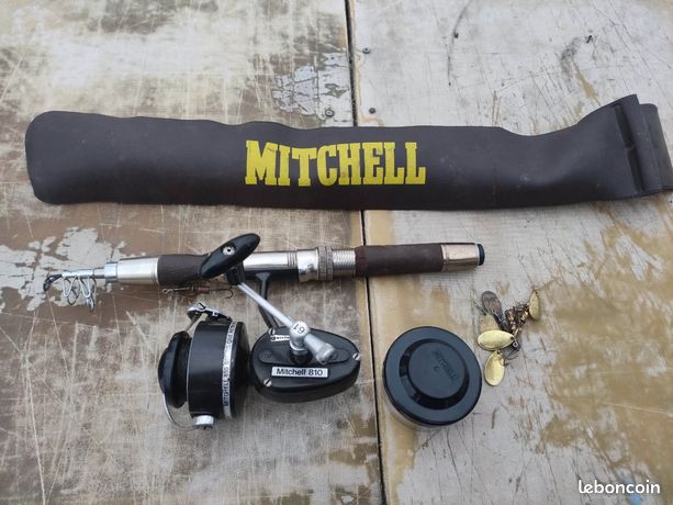 Moulinet De Pêche Vintage Mitchell Garcia 367 - France, Droitier, Bon État