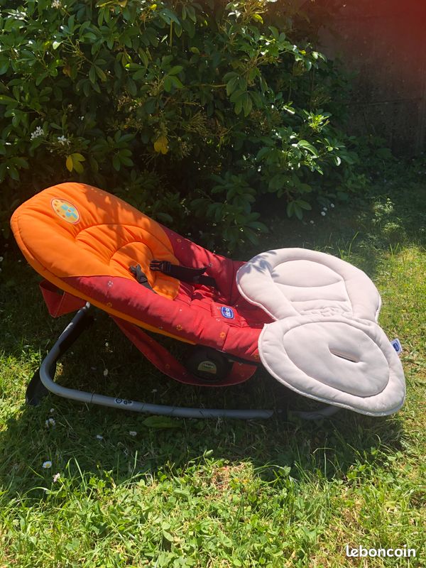 Transat Chicco Orange/Rouge Équipement bébé