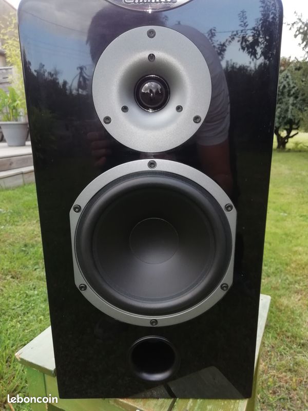 Enceintes cabasse finition piano black haut de gamme (image 1)