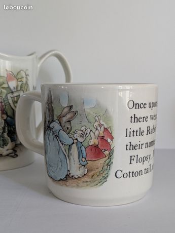 Wedgwood beatrix potter d'occasion - Arts de la table Wedgwood beatrix potter d'occasion - Arts de la table