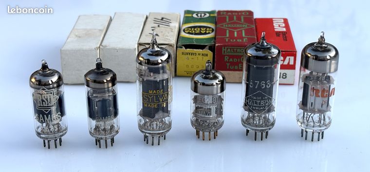 1 Tubes, lampe TSF Mazda 6DR6 vintage valve tube amplifier