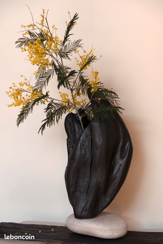 Vase en bois flotté #2 (image 3)