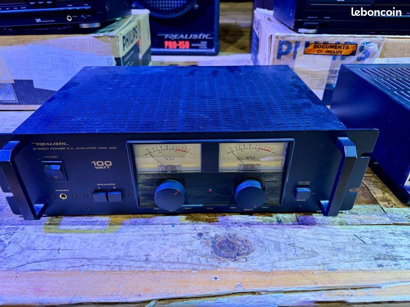 Amplificateur sono 2 x 1000W MY DEEJAY AX-2000 MyDj + table de mixage Dj SONO
