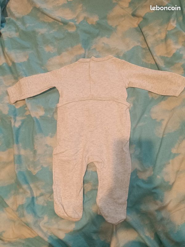Pyjama d'été 1 pièce 6 mois (image 2)