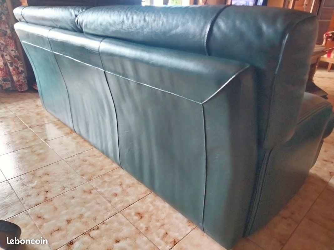 Canapé cuir (image 2)