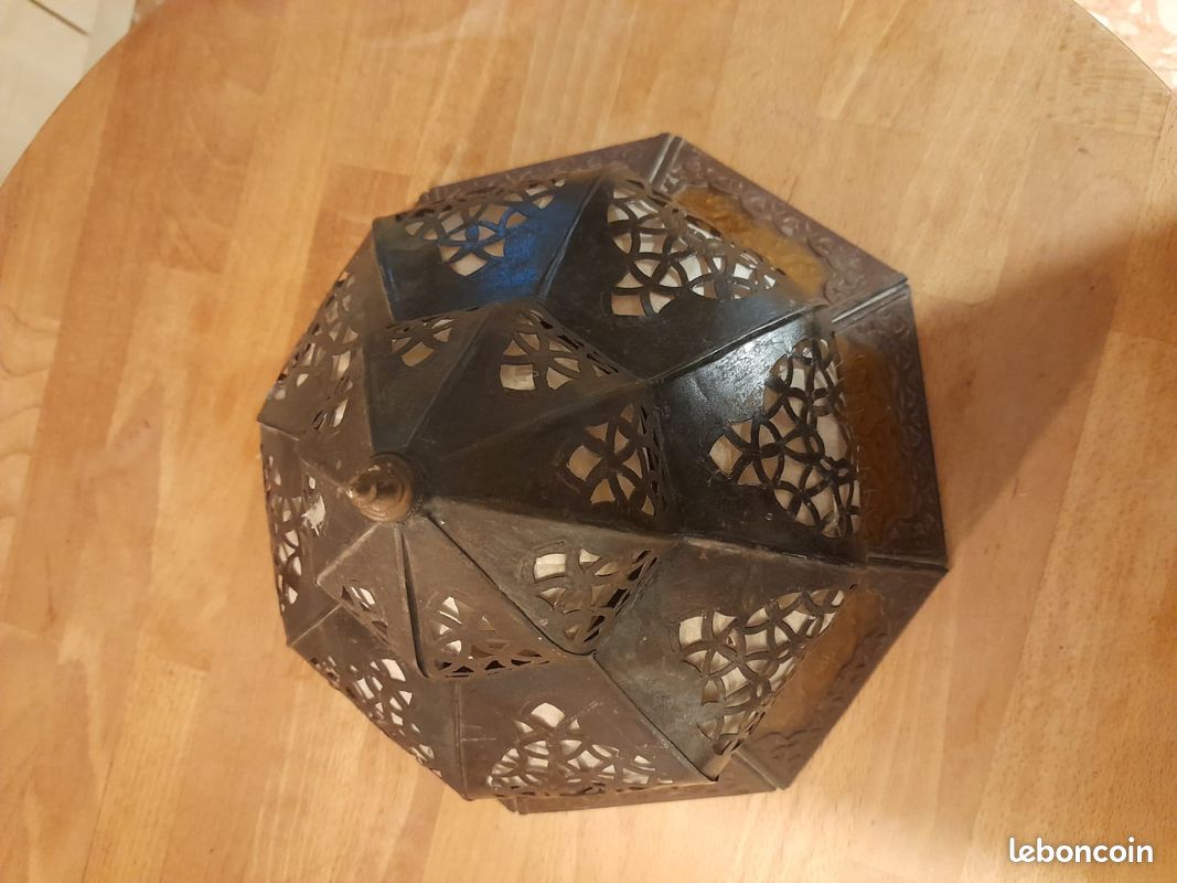 Lampe Marocaine en métal (image 2)