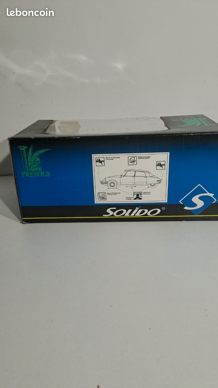 Solido Citroën DS Rallye Monte-Carlo 1963 - 1/18 - Boîte Verte