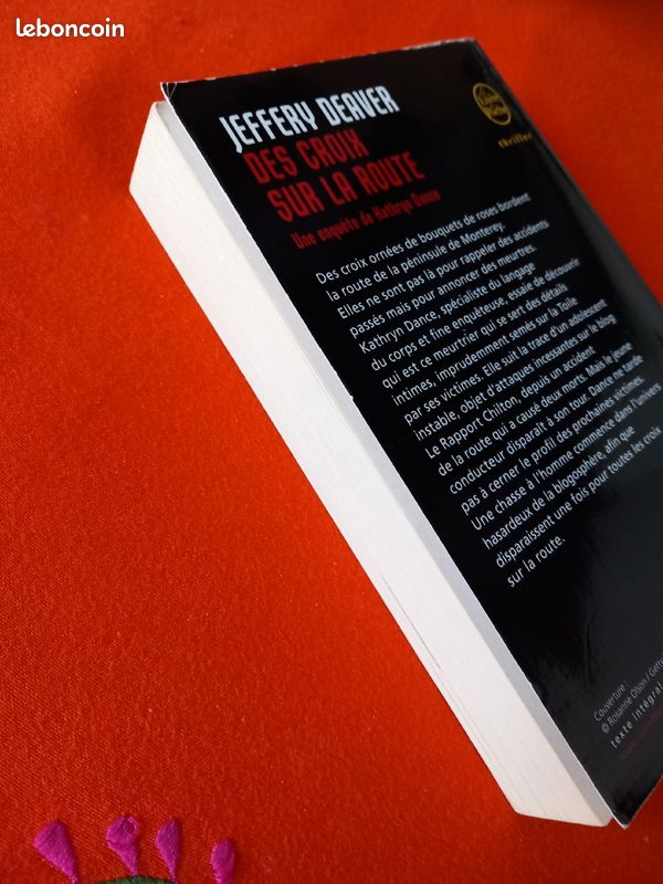Jeffery Deaver. Des croix sur la route .Le livre de poche (image 4)